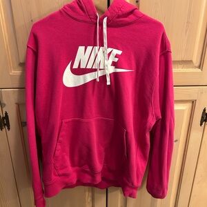 Nike Men's Bold Pink Hoodie